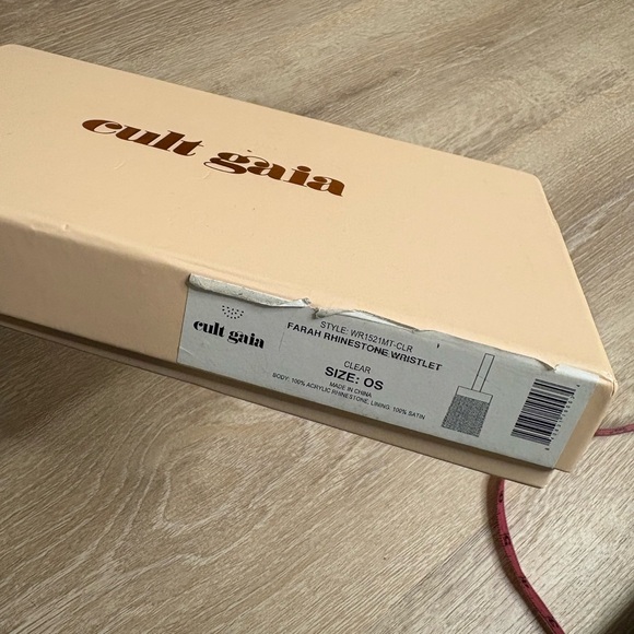 Cult Gaia Farrah Rhinestone Wristlet - Picture 10 of 10